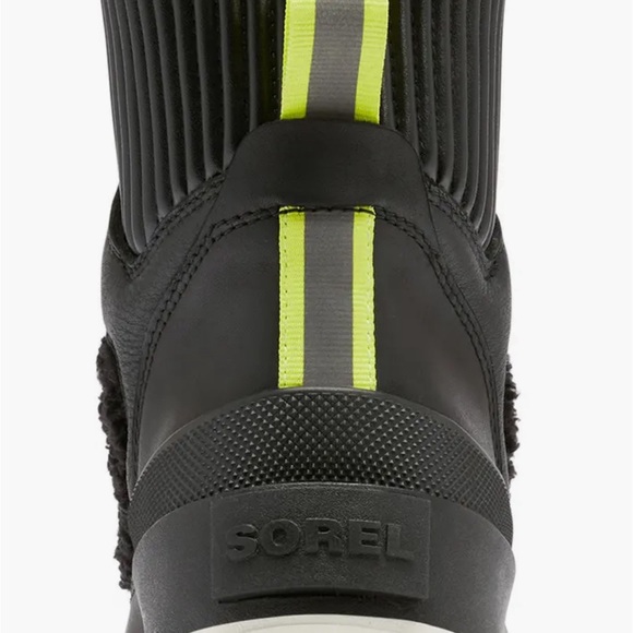 NWT Sorel Brex Faux Shearling Lace-up Boot. Size 9. - Picture 2 of 8